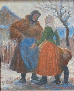 Josef Konečný (1907 - 1989) - Sousedky