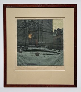 Tavík František Šimon (1877 - 1942) - Zátiší Hradčany