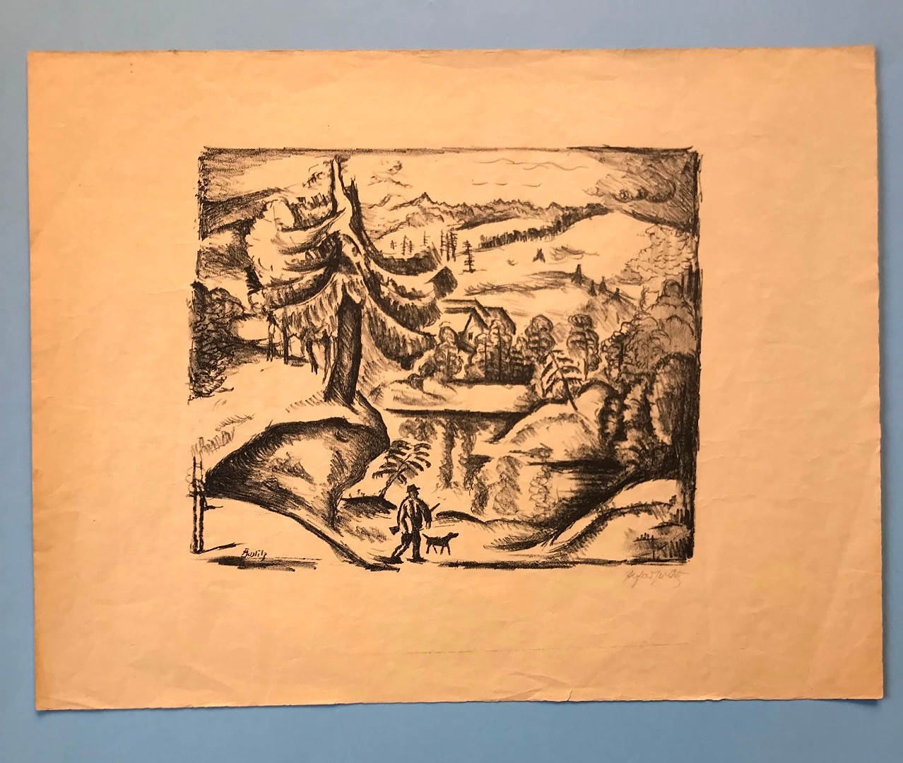 Alfréd Justitz (1879 - 1934) - Krajina