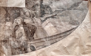 Alegorie hudby - velý formát 178x280 cm