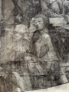 Alegorie hudby - velý formát 178x280 cm