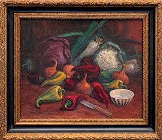 #11054 František Motyčka (1877) - Zátiší se zeleninou