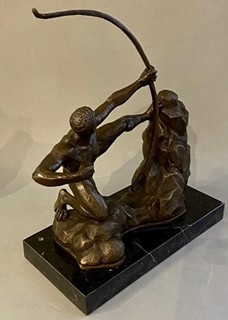 #1477 Emile Antoine Bourdelle (1861 - 1929) - Herakles napínající luk