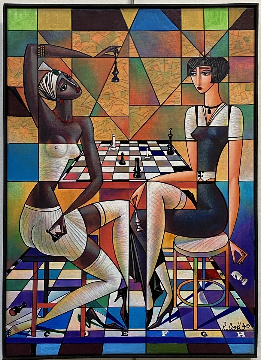 Robert Cook - Female chess players