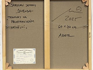 Jaroslav Jerry Svoboda - Tramvaj na Malostranském náměstí