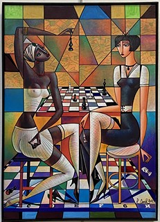 Robert Cook - Female chess players