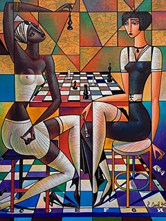 Robert Cook - Female chess players