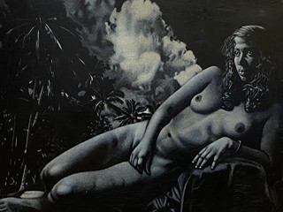 Jaroslav Hněvkovský (1884 - 1956) - Indická Venuše ( Měsíčná noc na pobřeží Travancore )
