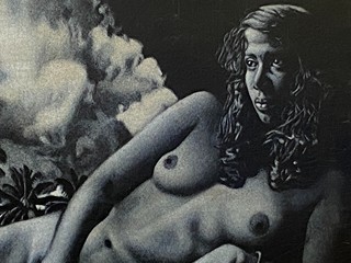 Jaroslav Hněvkovský (1884 - 1956) - Indická Venuše ( Měsíčná noc na pobřeží Travancore )
