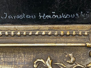 Jaroslav Hněvkovský (1884 - 1956) - Indická Venuše ( Měsíčná noc na pobřeží Travancore )