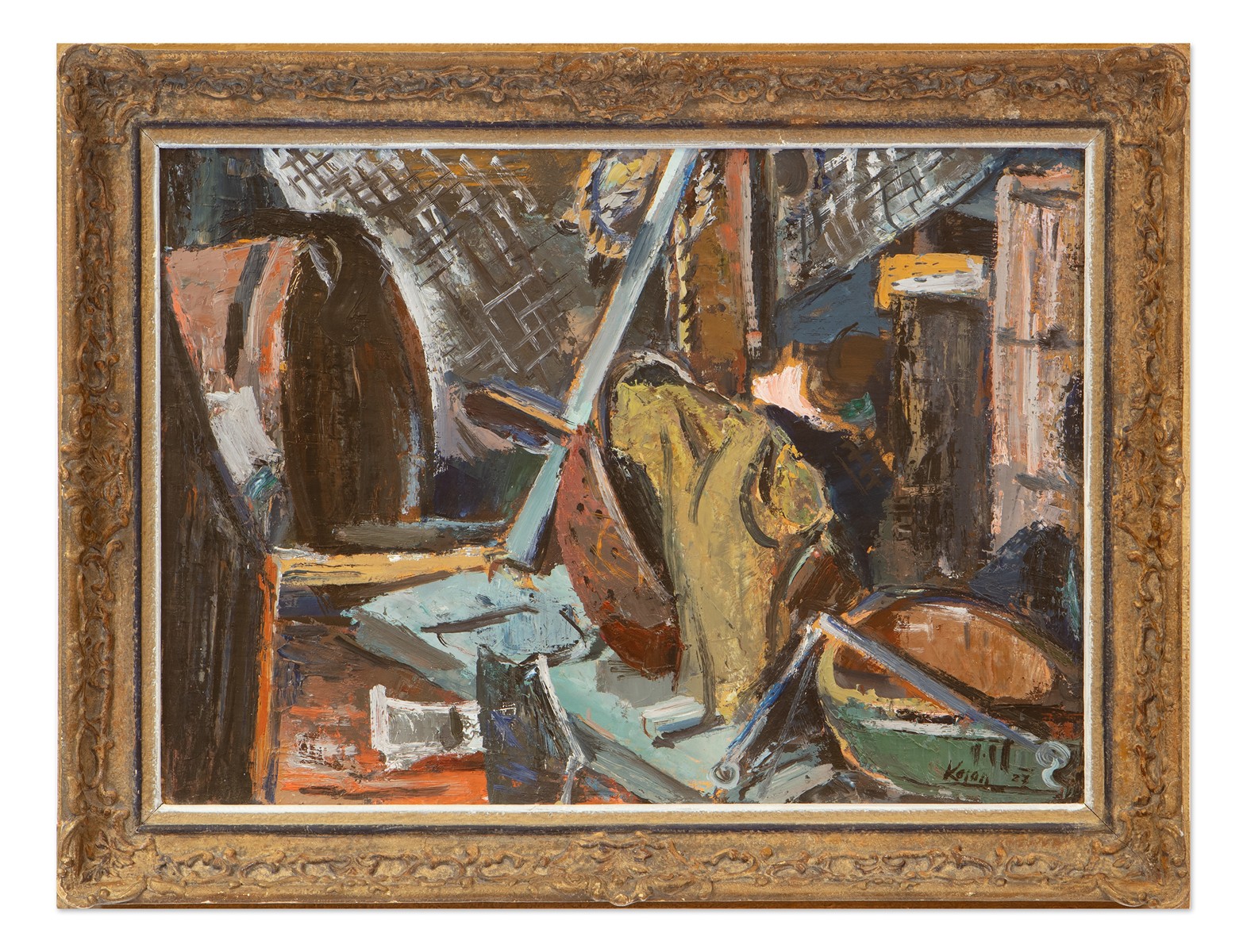 Jan Kojan (1886 - 1951) - Rybářské zátiší