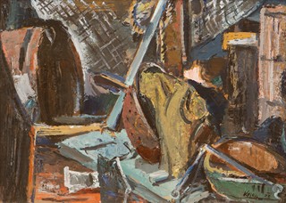 Jan Kojan (1886 - 1951) - Rybářské zátiší