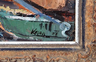 Jan Kojan (1886 - 1951) - Rybářské zátiší