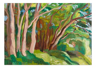 Svatopluk Máchal (1895 - 1947) - Krajina se stromy