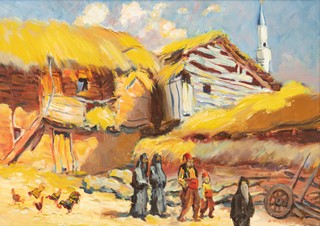 Svetislav Vukovič (1901 - 1978) - Motiv z Balkánu