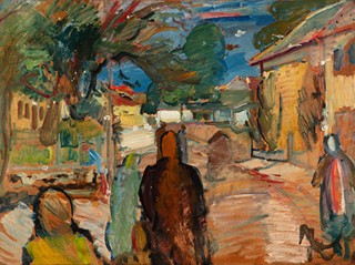 Bořivoj Žufan (1904 - 1942) - Na ulici