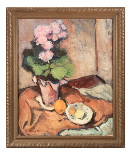 Jaroslav Pokorný (1904) - Zátiší s kyticí