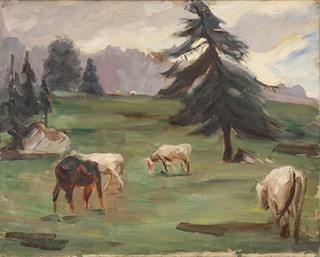 Bruno Beran (1888 - 1979) - Na pastvě