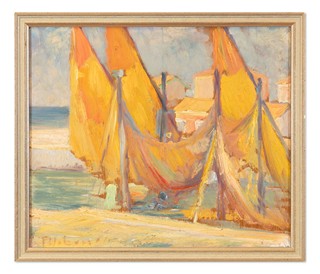 Franz Urban (1894 - 1959) - Rybářské sítě