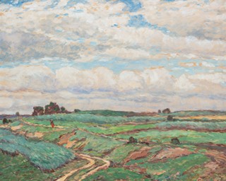 Český malíř 1. poloviny 20. století - Krajina s cestou