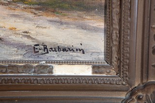Emil Barbarini (1855 - 1930) - Krajina s pastevci