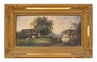Emil Barbarini (1855 - 1930) - Venkovský motiv