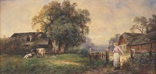 Emil Barbarini (1855 - 1930) - Venkovský motiv