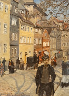 Tomáš Josef Blažek (1884 - 1962) - Úvoz na Hradčanech