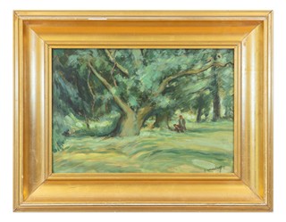 Václav Kreisinger (1885 - 1956) - U starého stromu