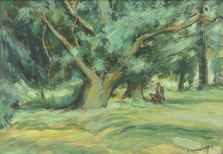 Václav Kreisinger (1885 - 1956) - U starého stromu