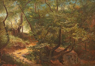Gustav Wanka (1825*) - Lesní interiér