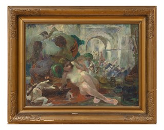 František Jakub (1875 - 1940) - Výjev ze starověkého Říma
