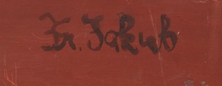 František Jakub (1875 - 1940) - Výjev ze starověkého Říma