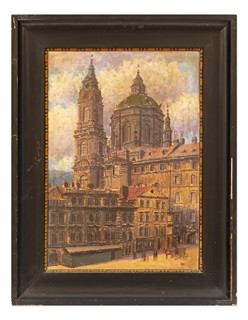 Josef Vaic (1884 - 1961) - Kostel sv. Mikuláše na Malé Straně