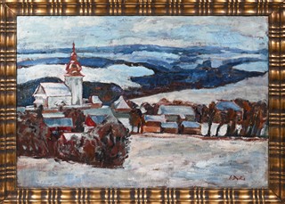 Josef Drha (1912 - 2009) - Zima