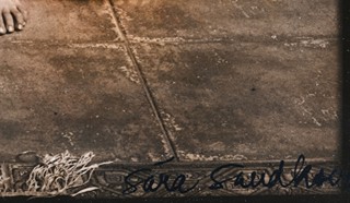Sára Saudková (1967) - Dívčí akt v křesle