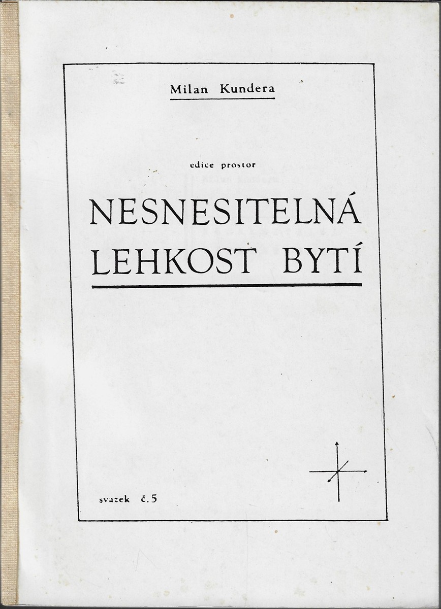 Milan Kundera (1929 - 2023) - Nesnesitelná lehkost bytí / Milan Kundera