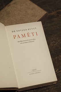 Karel Dudešek (1910 - 1996) - Paměti / Edvard Beneš ; vazba Karel Dudešek