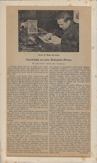 Bohumil Heinz (1894 - 1940) - Z díla rytce Bohumila Heinze (1894-1944)
