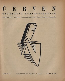 Bohumil Kubišta (1884 - 1918) - Červen. Ročník 1 (1918-1919) / přílohy Josef Čapek, Vlastislav Hofman, Pravoslav Kotík, Bohumil Kubišta, Václav Špála, Karel Teige, Alois Wachsman a Jan Zrzavý