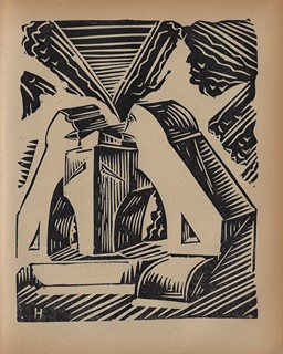 Bohumil Kubišta (1884 - 1918) - Červen. Ročník 1 (1918-1919) / přílohy Josef Čapek, Vlastislav Hofman, Pravoslav Kotík, Bohumil Kubišta, Václav Špála, Karel Teige, Alois Wachsman a Jan Zrzavý