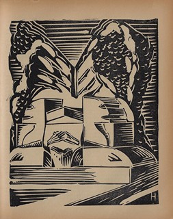 Bohumil Kubišta (1884 - 1918) - Červen. Ročník 1 (1918-1919) / přílohy Josef Čapek, Vlastislav Hofman, Pravoslav Kotík, Bohumil Kubišta, Václav Špála, Karel Teige, Alois Wachsman a Jan Zrzavý