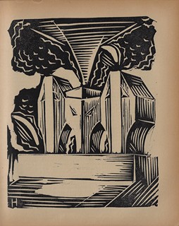 Bohumil Kubišta (1884 - 1918) - Červen. Ročník 1 (1918-1919) / přílohy Josef Čapek, Vlastislav Hofman, Pravoslav Kotík, Bohumil Kubišta, Václav Špála, Karel Teige, Alois Wachsman a Jan Zrzavý