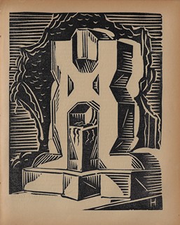 Bohumil Kubišta (1884 - 1918) - Červen. Ročník 1 (1918-1919) / přílohy Josef Čapek, Vlastislav Hofman, Pravoslav Kotík, Bohumil Kubišta, Václav Špála, Karel Teige, Alois Wachsman a Jan Zrzavý