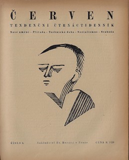 Bohumil Kubišta (1884 - 1918) - Červen. Ročník 1 (1918-1919) / přílohy Josef Čapek, Vlastislav Hofman, Pravoslav Kotík, Bohumil Kubišta, Václav Špála, Karel Teige, Alois Wachsman a Jan Zrzavý