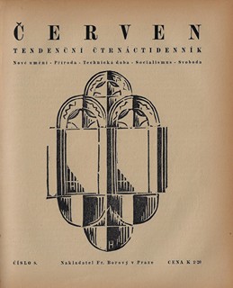Bohumil Kubišta (1884 - 1918) - Červen. Ročník 1 (1918-1919) / přílohy Josef Čapek, Vlastislav Hofman, Pravoslav Kotík, Bohumil Kubišta, Václav Špála, Karel Teige, Alois Wachsman a Jan Zrzavý