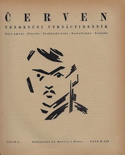 Bohumil Kubišta (1884 - 1918) - Červen. Ročník 1 (1918-1919) / přílohy Josef Čapek, Vlastislav Hofman, Pravoslav Kotík, Bohumil Kubišta, Václav Špála, Karel Teige, Alois Wachsman a Jan Zrzavý