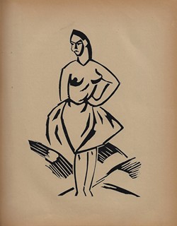 Bohumil Kubišta (1884 - 1918) - Červen. Ročník 1 (1918-1919) / přílohy Josef Čapek, Vlastislav Hofman, Pravoslav Kotík, Bohumil Kubišta, Václav Špála, Karel Teige, Alois Wachsman a Jan Zrzavý
