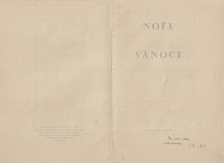 Bohuslav Reynek (1892 - 1971) - Noël = Vánoce / Suzanne Renaud ; Bohuslav Reynek