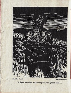 Petr Bezruč (1867 - 1958) - Ostrava / Petr Bezruč (podpis)